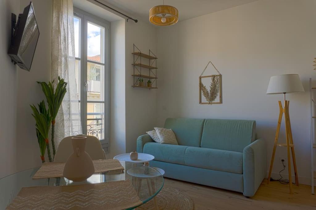 Ferienwohnung Palais Riviera Chaleureux Lumineux Et Climatise Nizza Exterior foto